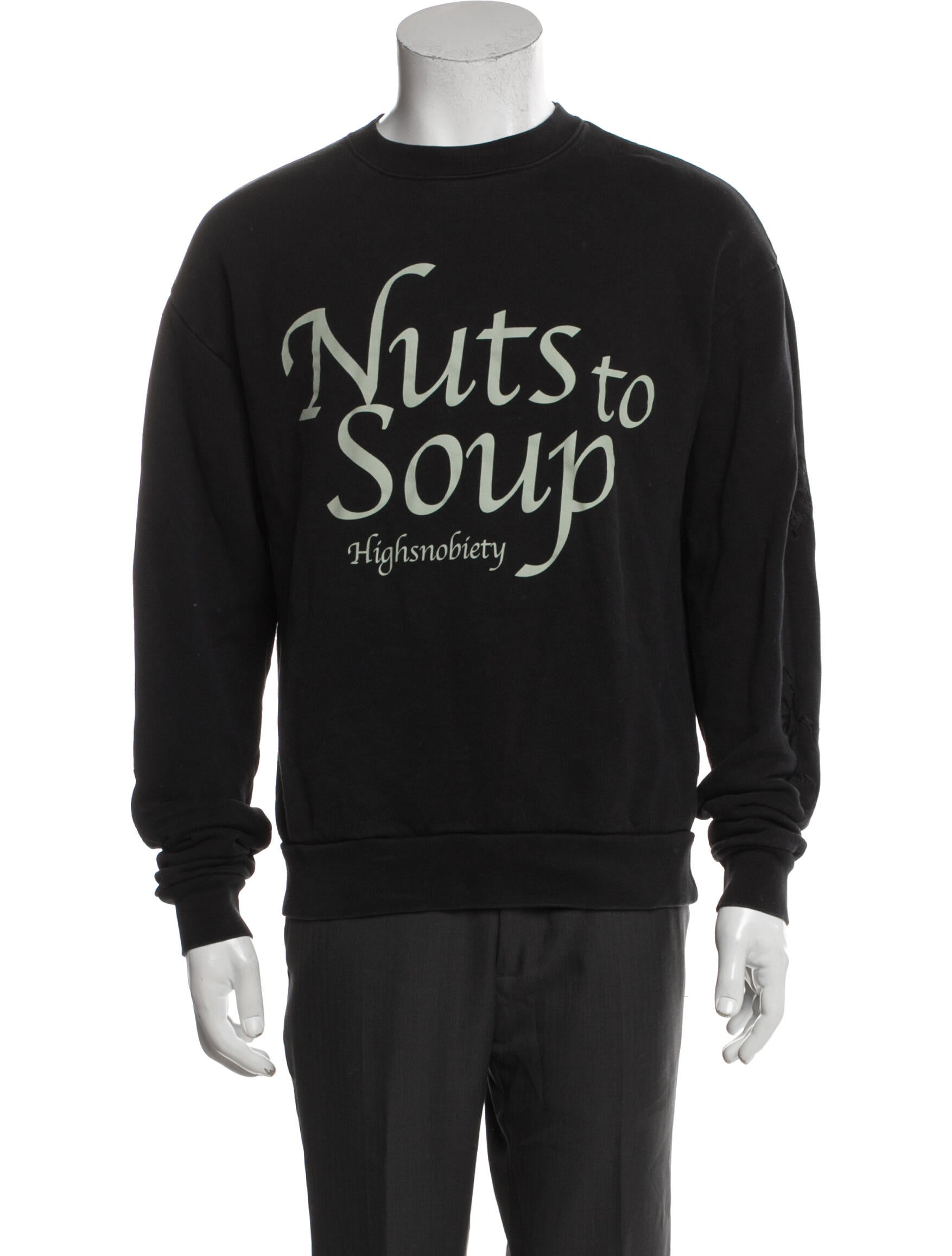 Highsnobiety Graphic Print Crew Neck Sweatshirt