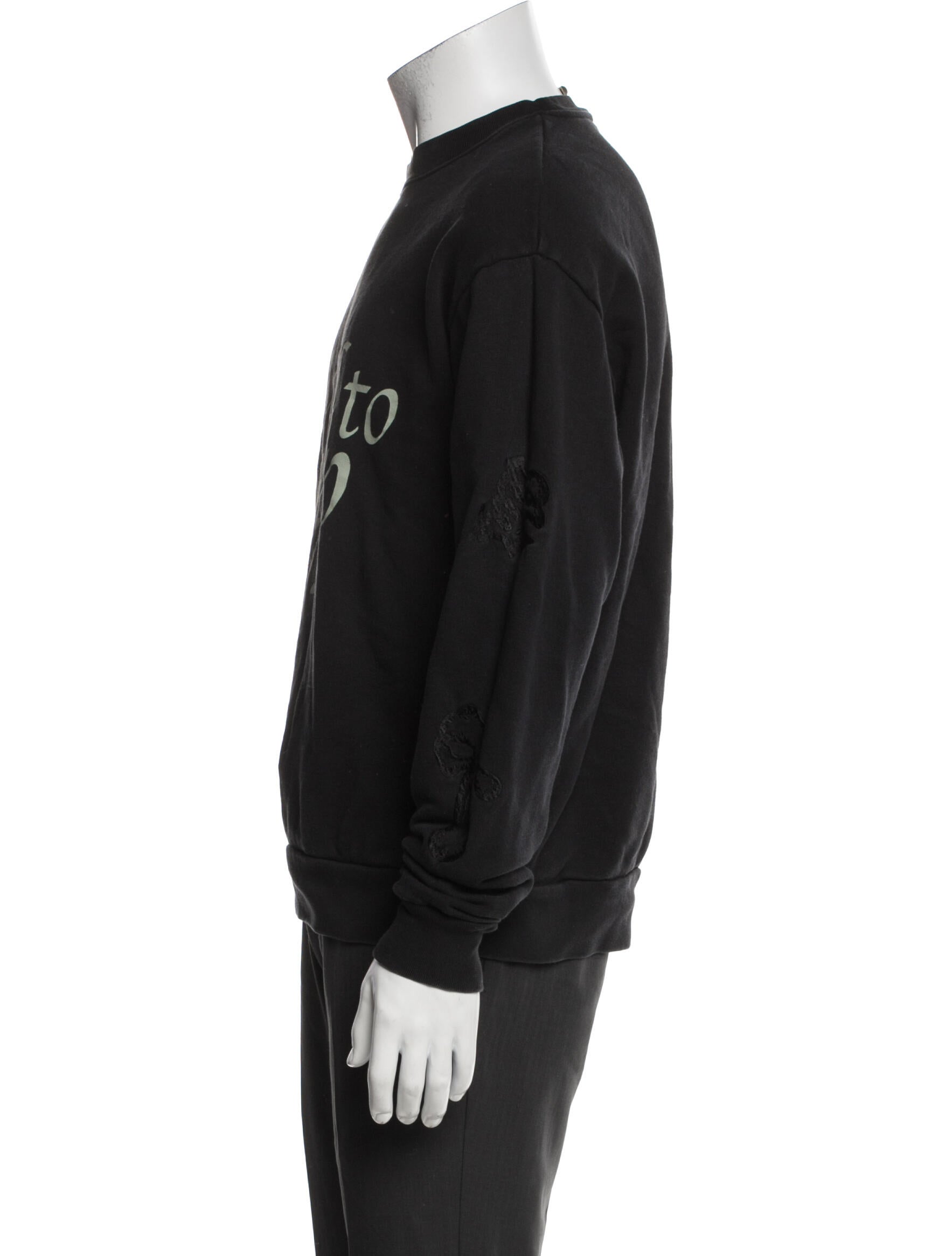 Highsnobiety Graphic Print Crew Neck Sweatshirt