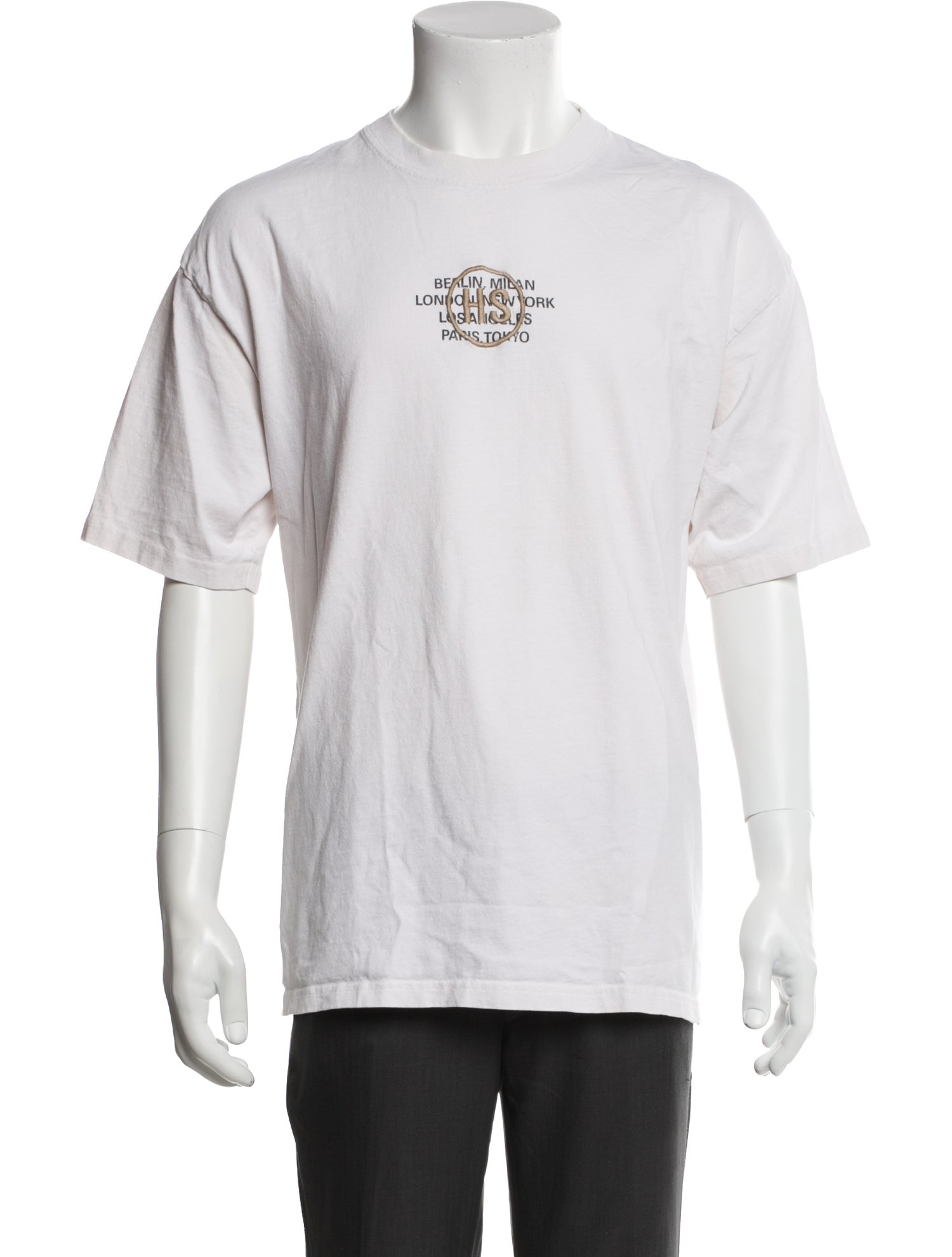 Highsnobiety Graphic Print Crew Neck T-Shirt