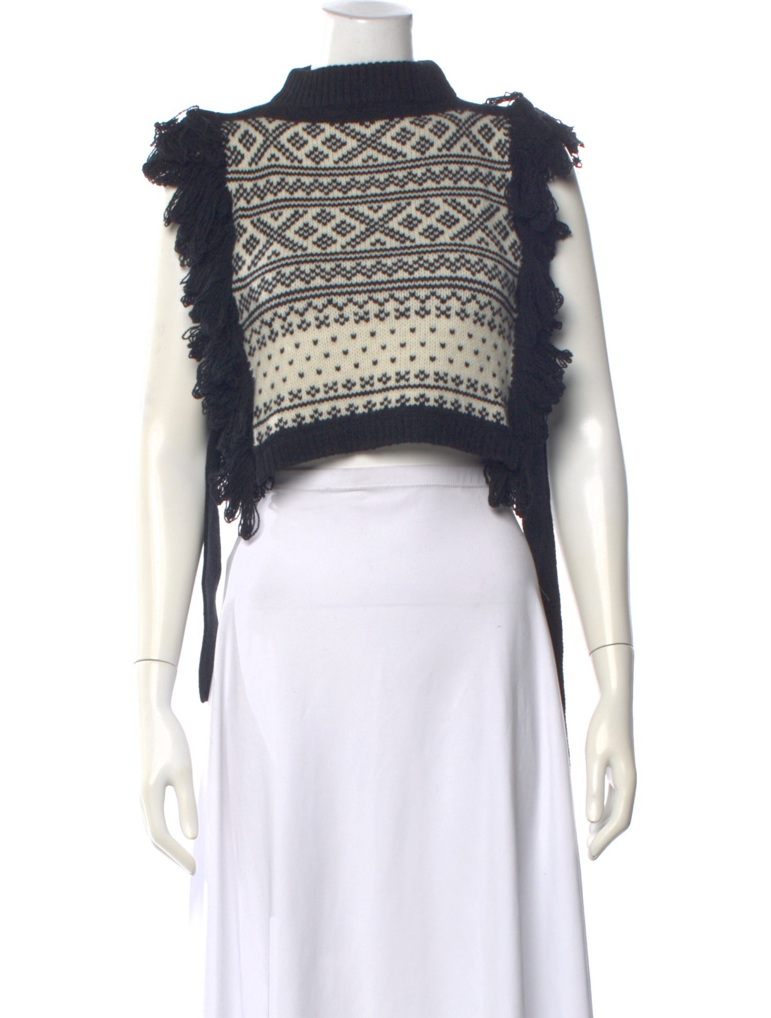 HYKE Wool Printed Sweater