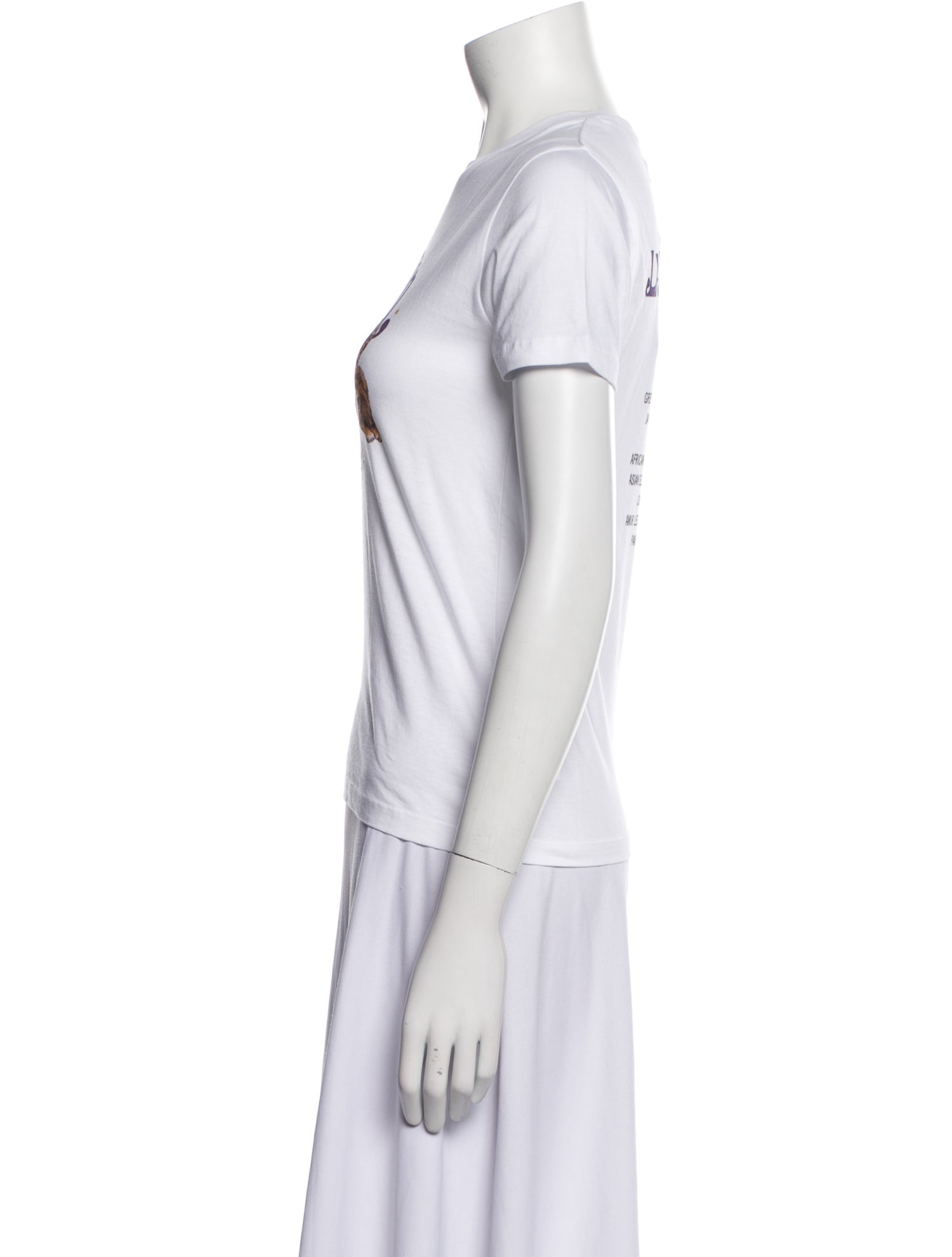 Hayley Menzies Graphic Print Crew Neck T-Shirt w/ Tags