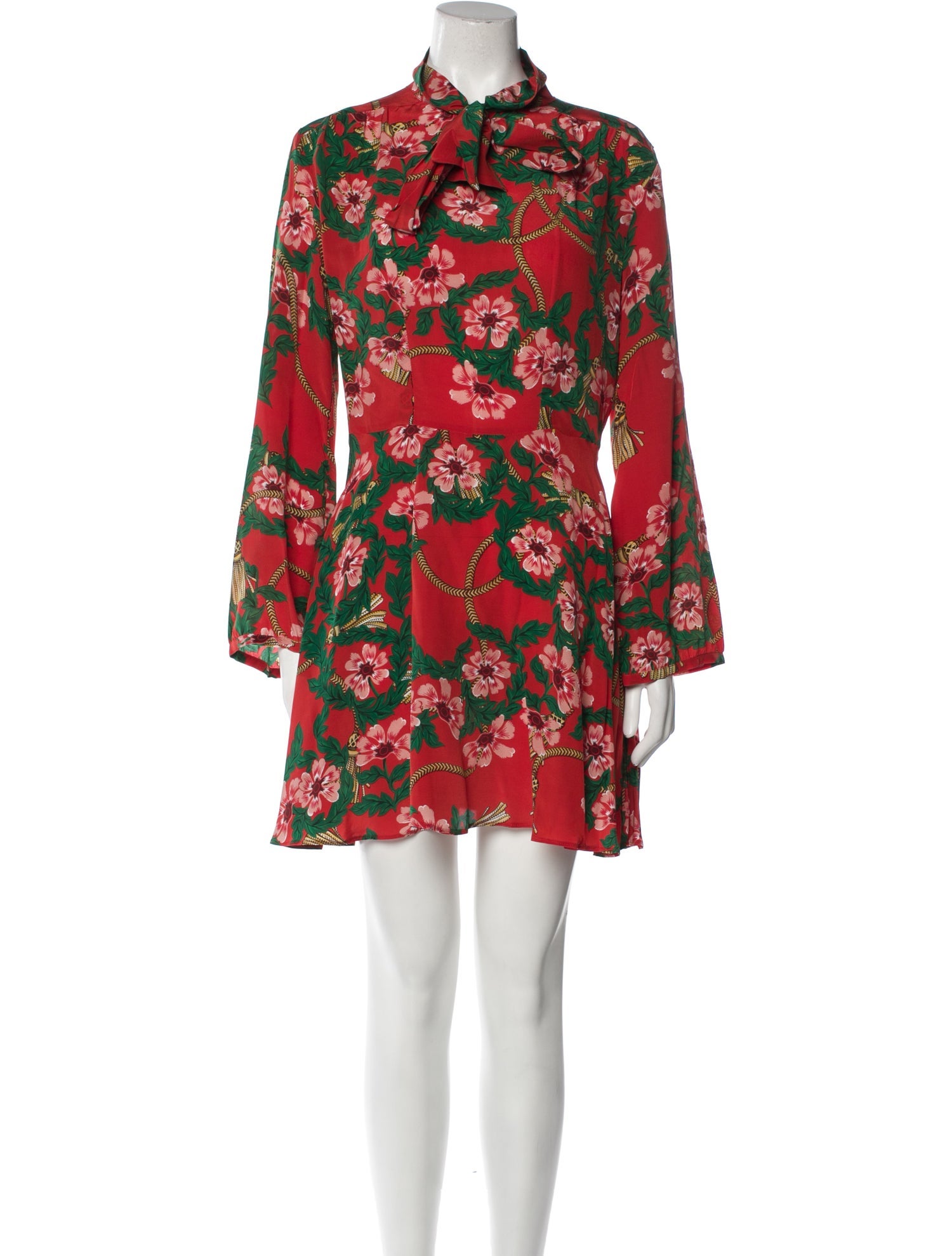 Hayley Menzies Silk Mini Dress