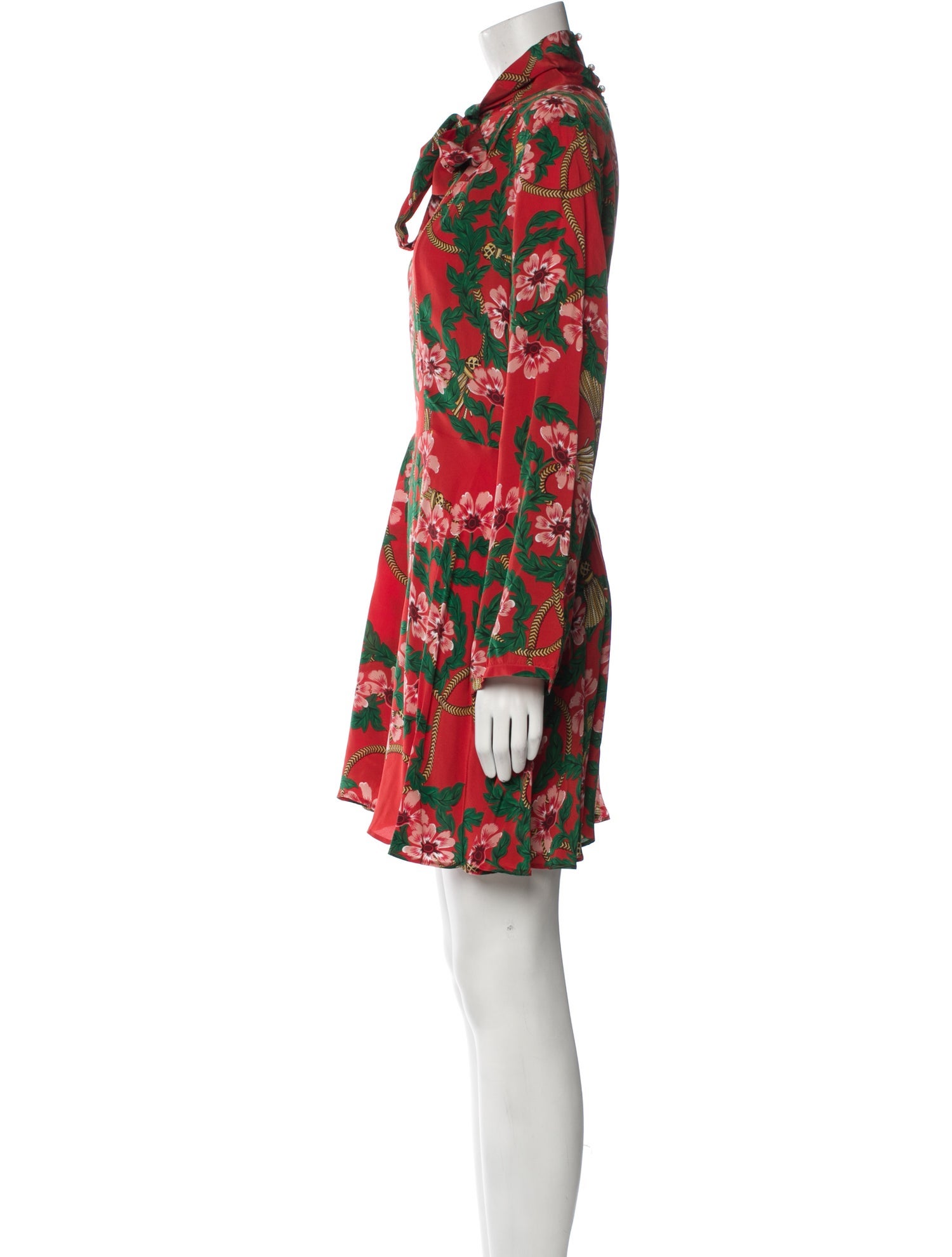 Hayley Menzies Silk Mini Dress