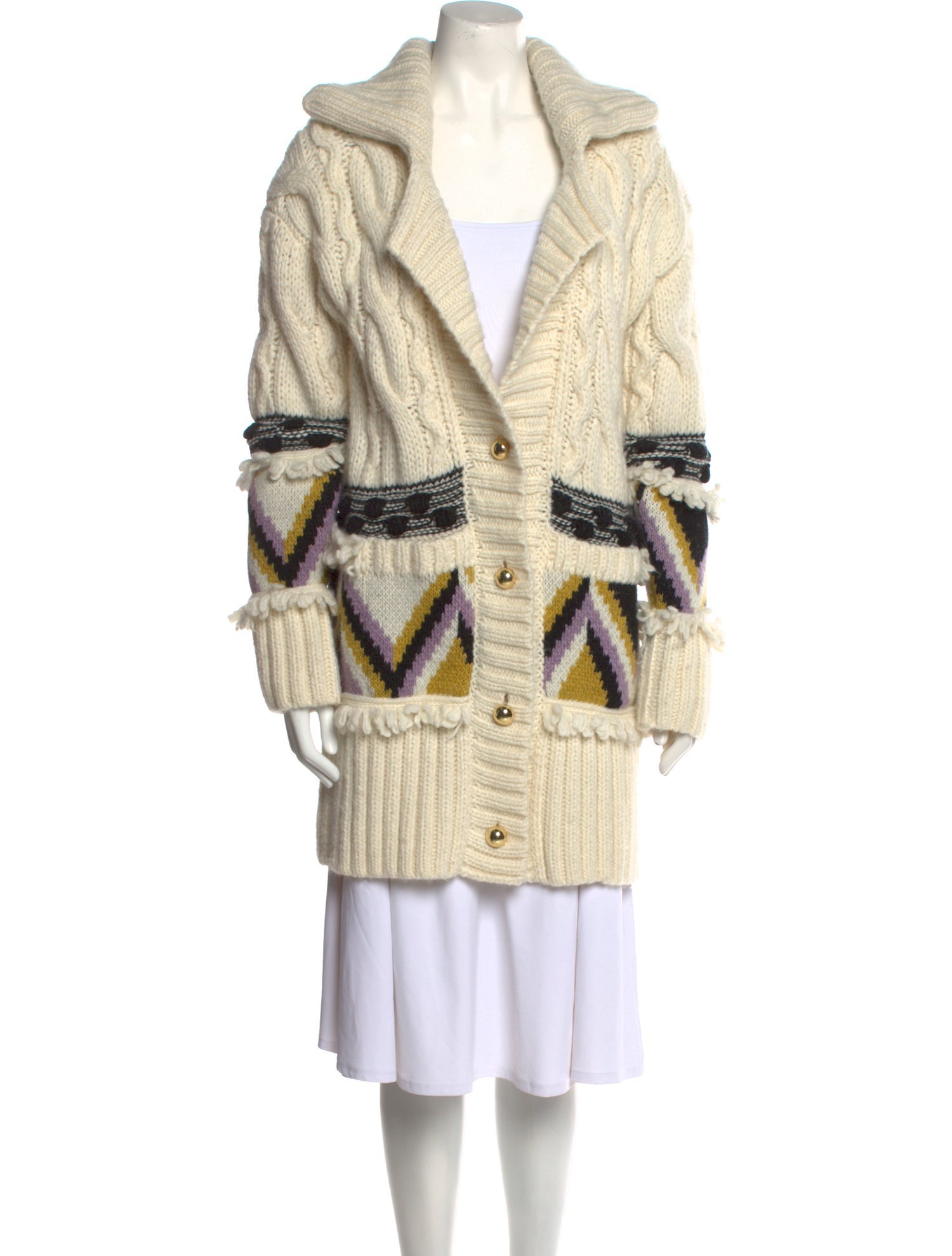 Hayley Menzies Wool Printed Sweater