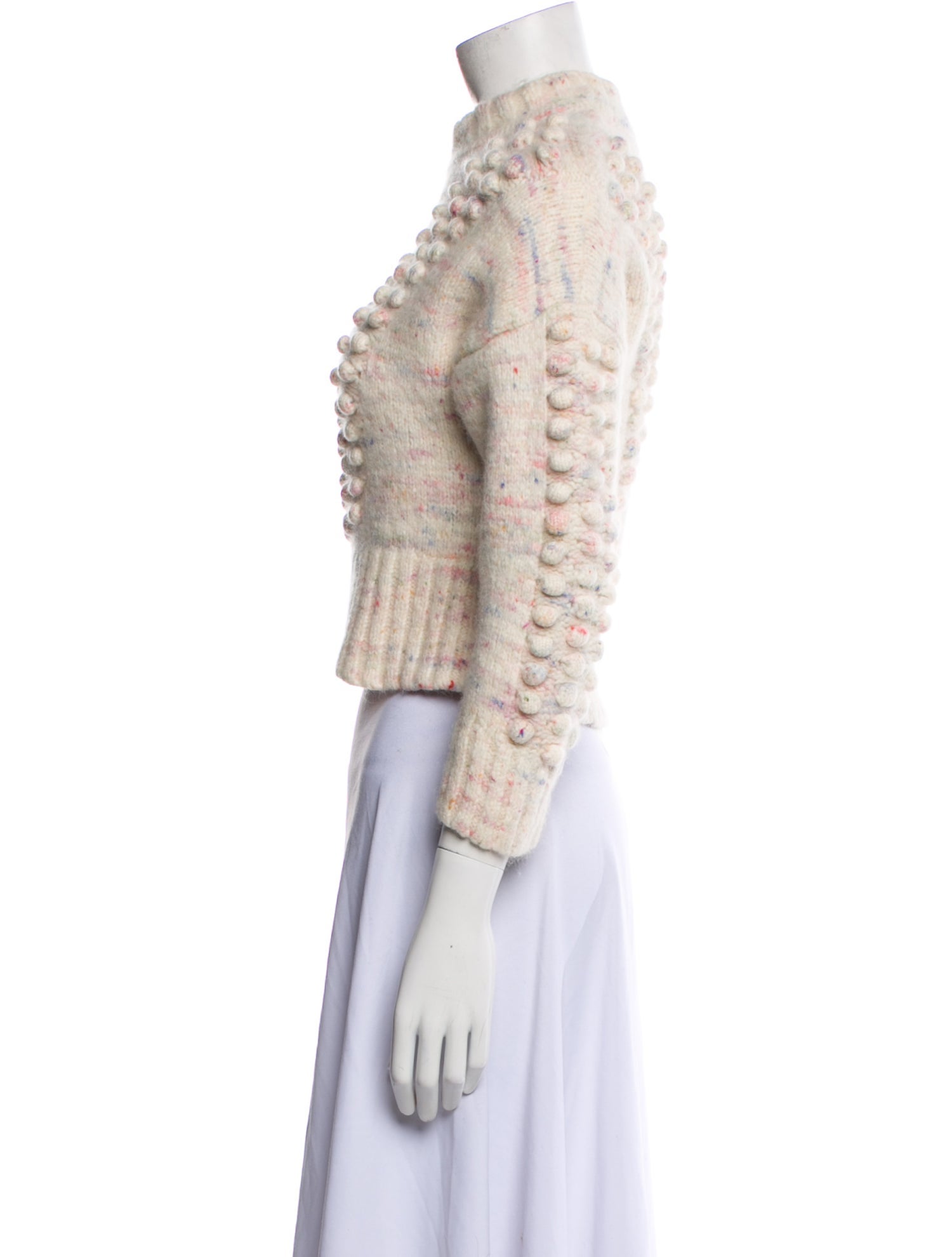 Hayley Menzies Printed Mock Neck Sweater