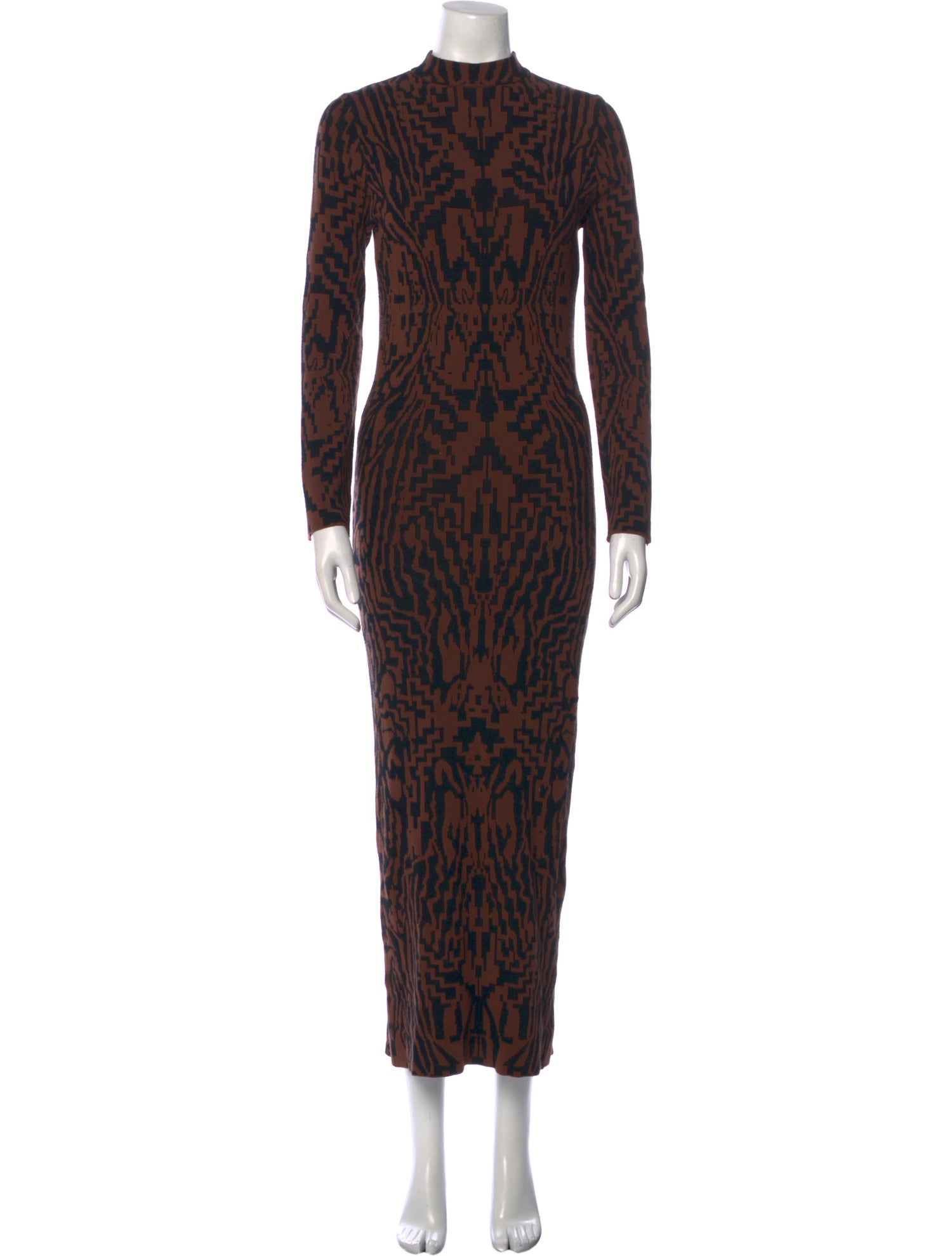 Hayley Menzies Animal Print Long Dress