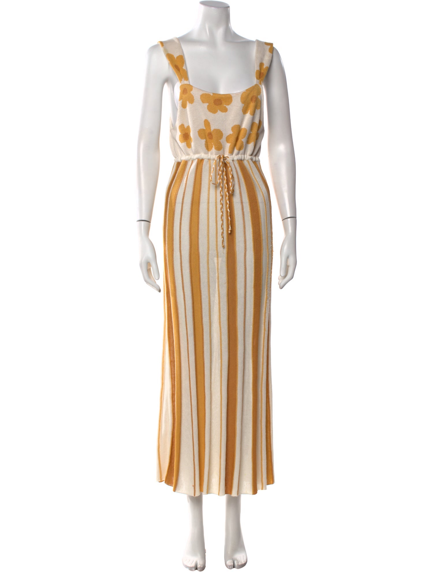 Hayley Menzies Striped Long Dress