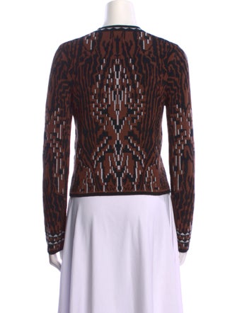 Hayley Menzies Printed Crew Neck Sweater