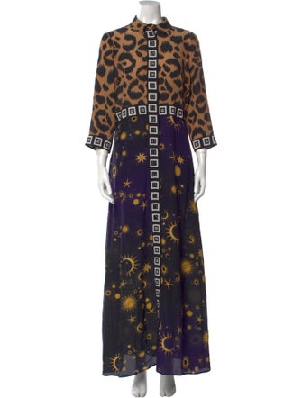 Hayley Menzies Silk Long Dress