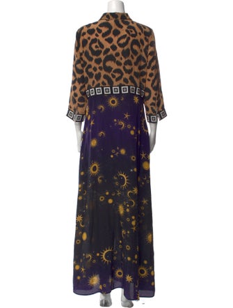 Hayley Menzies Silk Long Dress