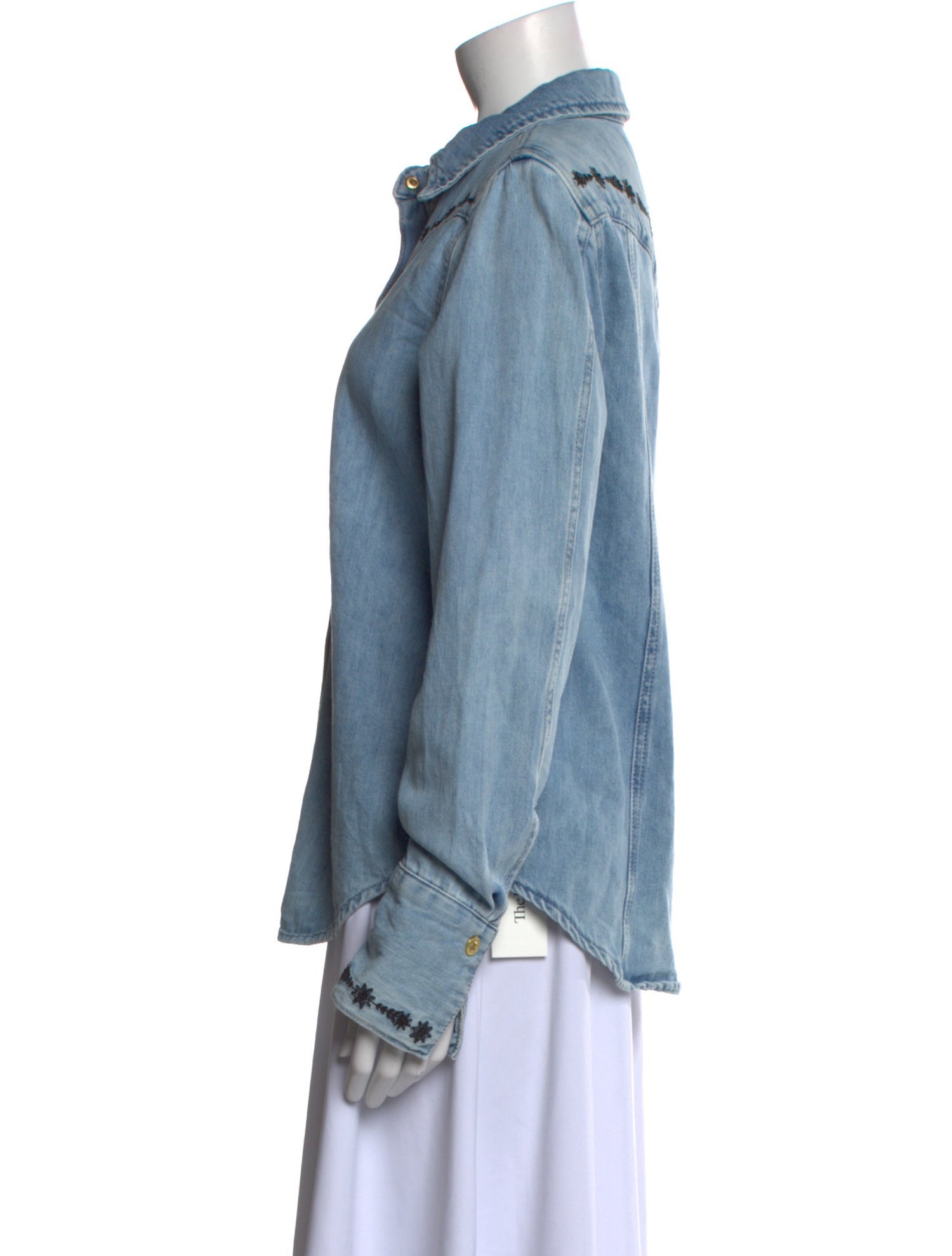 Hayley Menzies Long Sleeve Button-Up Top