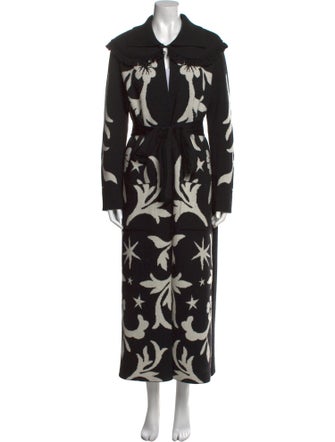 Hayley Menzies Merino Wool Printed Sweater