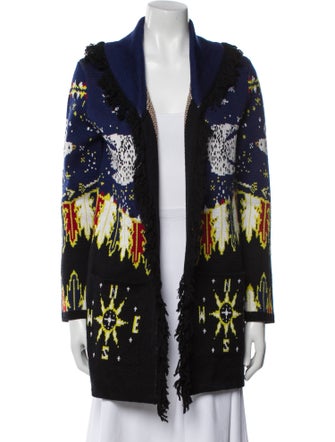 Hayley Menzies Merino Wool Printed Evening Jacket