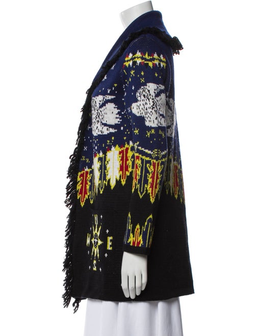 Hayley Menzies Merino Wool Printed Evening Jacket