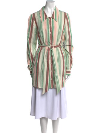 Hayley Menzies Striped Mini Dress