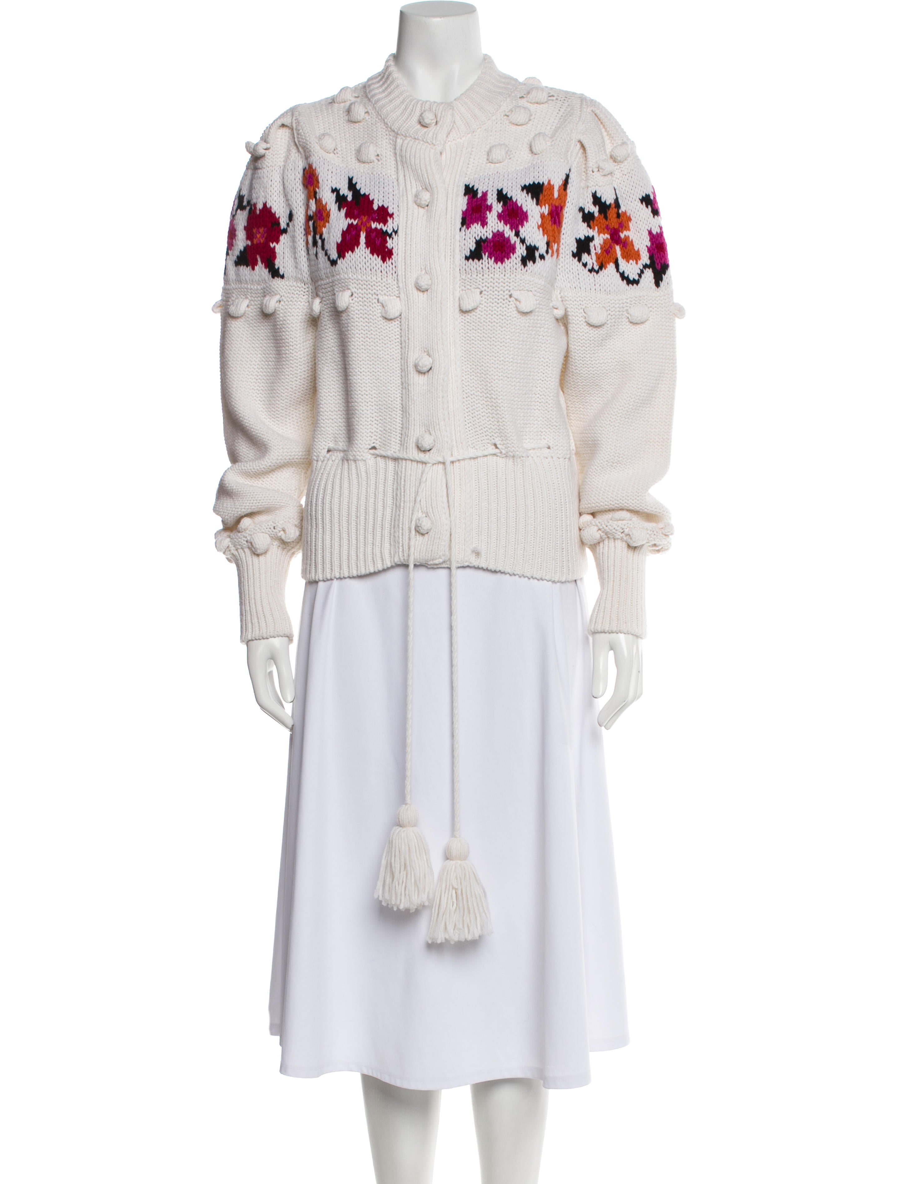 Hayley Menzies Wool Graphic Print Sweater