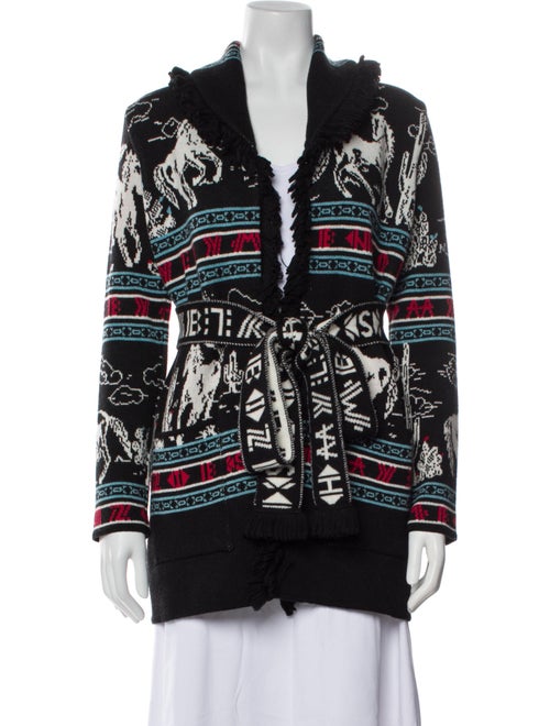 Hayley Menzies Merino Wool Printed Sweater