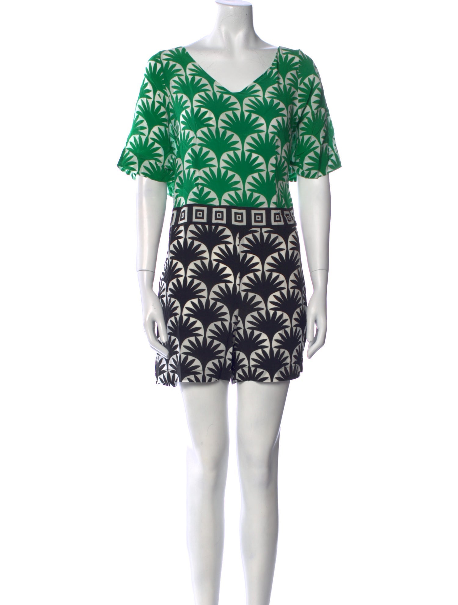 Hayley Menzies Silk Printed Romper