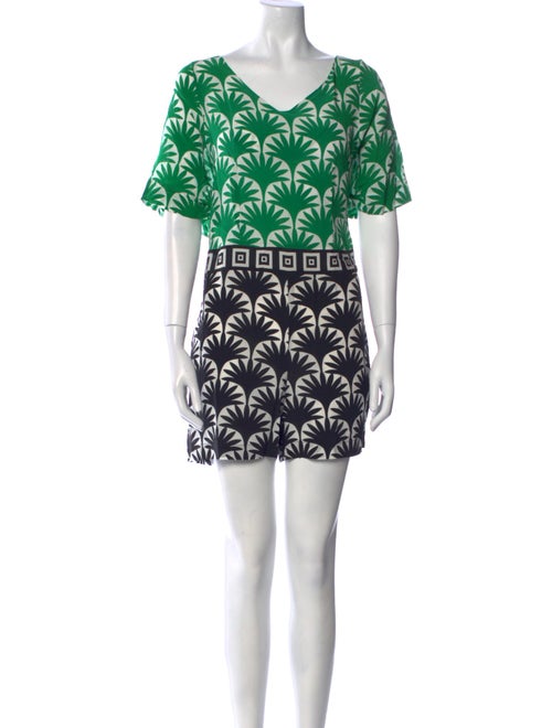 Hayley Menzies Silk Printed Romper