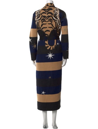 Hayley Menzies Striped V-Neck Sweater