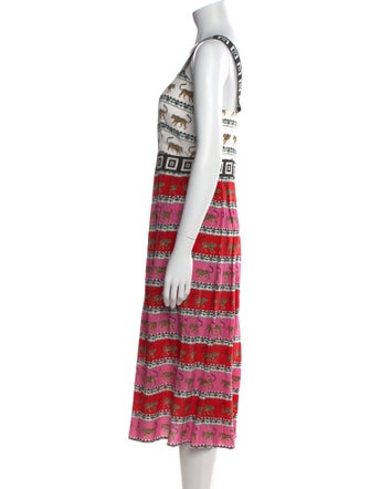 Hayley Menzies Silk Midi Length Dress