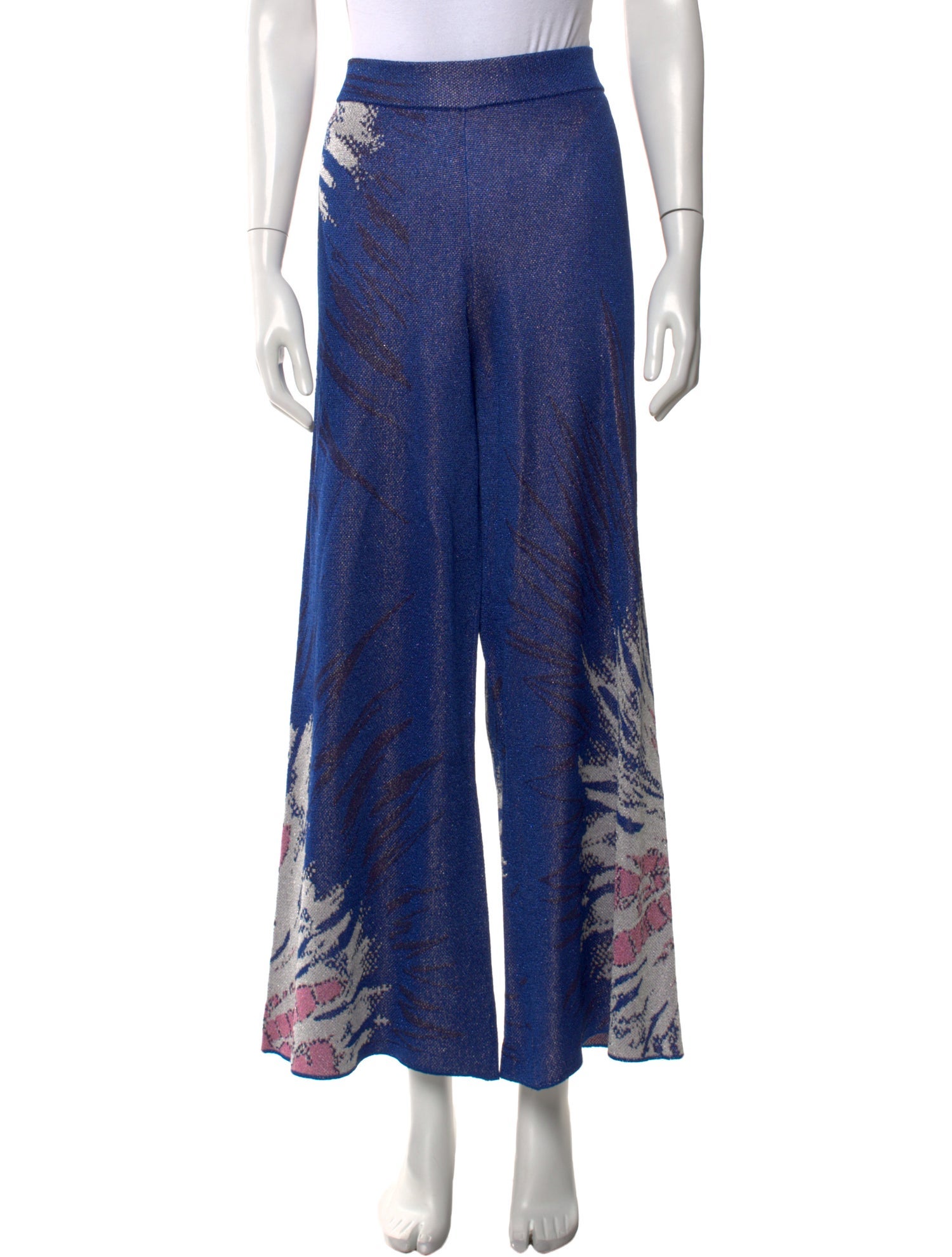 Hayley Menzies Graphic Print Wide Leg Pants