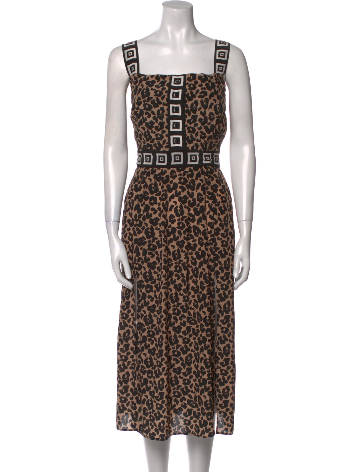 Hayley Menzies Silk Midi Length Dress