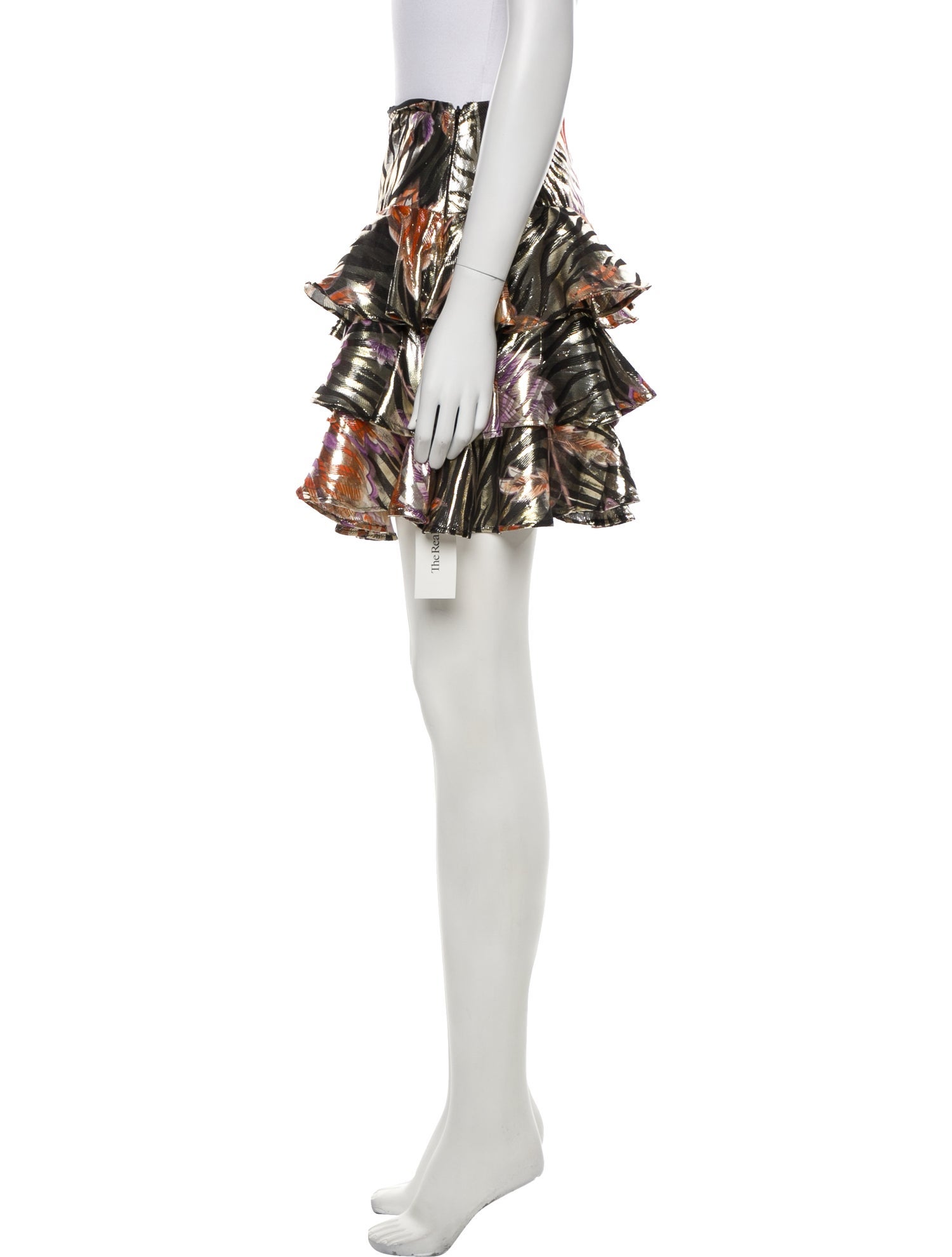 Hayley Menzies Silk Mini Skirt