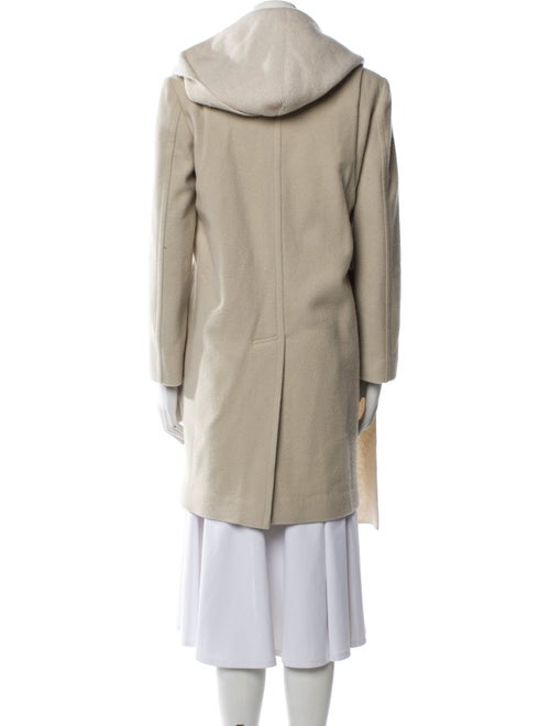 Hyein Seo Virgin Wool Faux Fur Coat