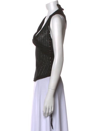 Hyein Seo One-Shoulder Sleeveless Crop Top