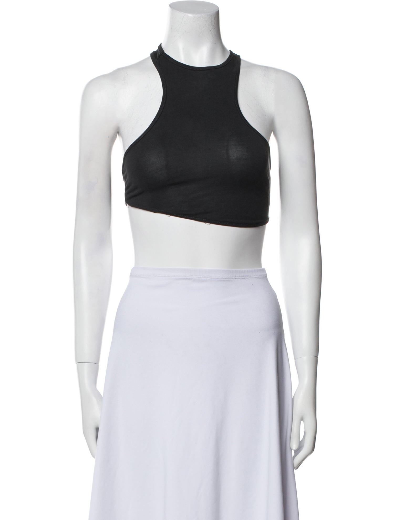 Hyein Seo Halterneck Sleeveless Crop Top