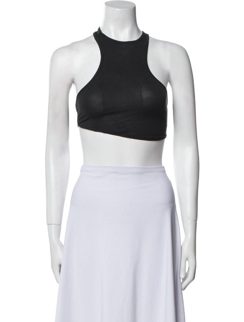 Hyein Seo Halterneck Sleeveless Crop Top