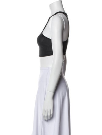 Hyein Seo Halterneck Sleeveless Crop Top