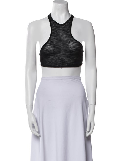 Hyein Seo Halterneck Sleeveless Crop Top