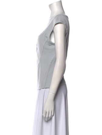 Hyein Seo Square Neckline Short Sleeve Top