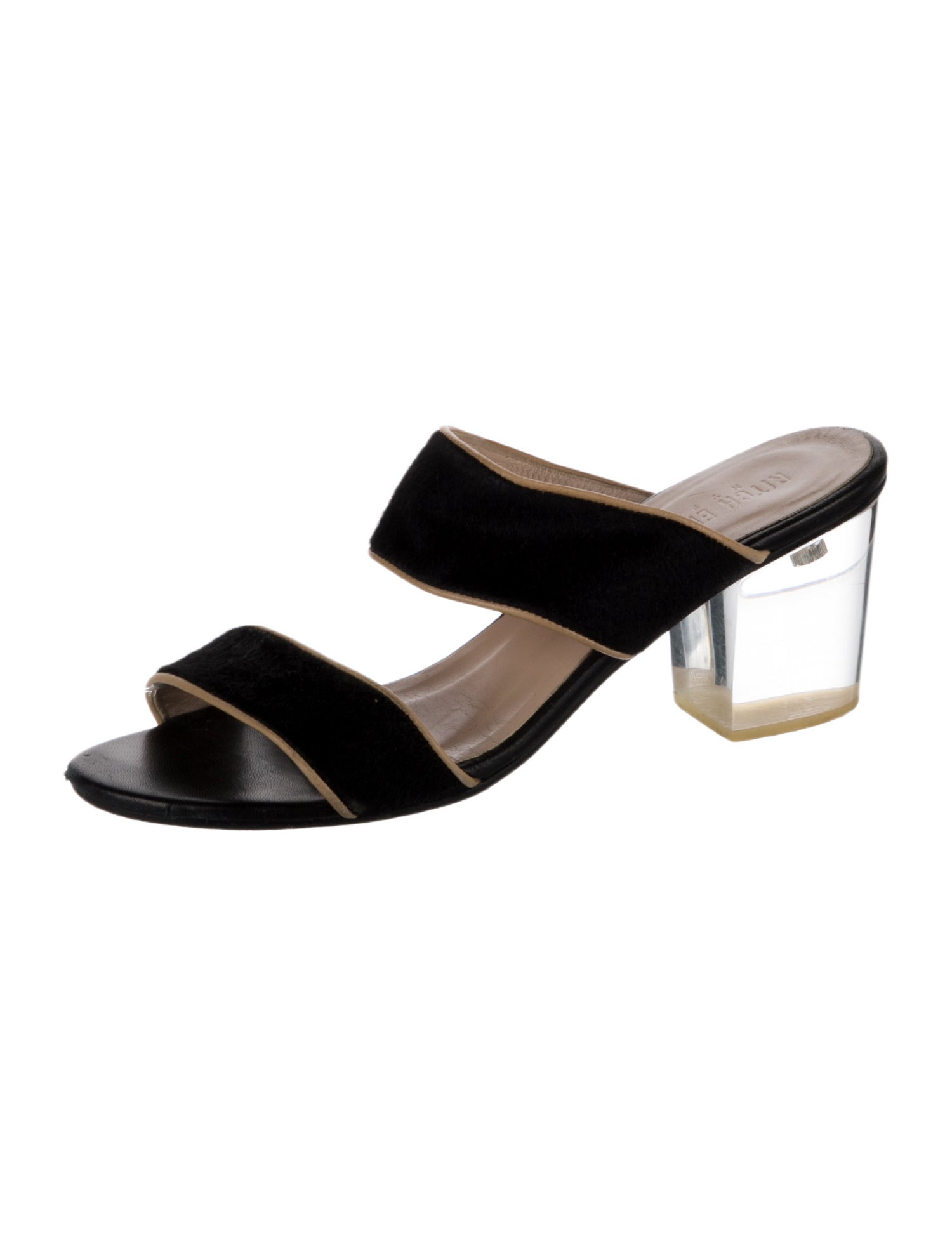 Ritch Erani NYFC Ponyhair Printed Slides