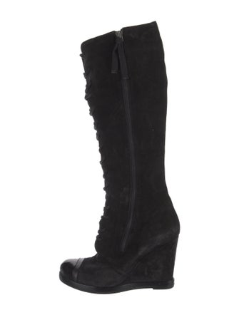 Ritch Erani NYFC Suede Lace-Up Boots