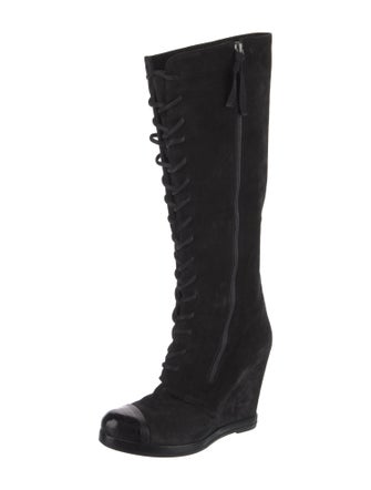 Ritch Erani NYFC Suede Lace-Up Boots