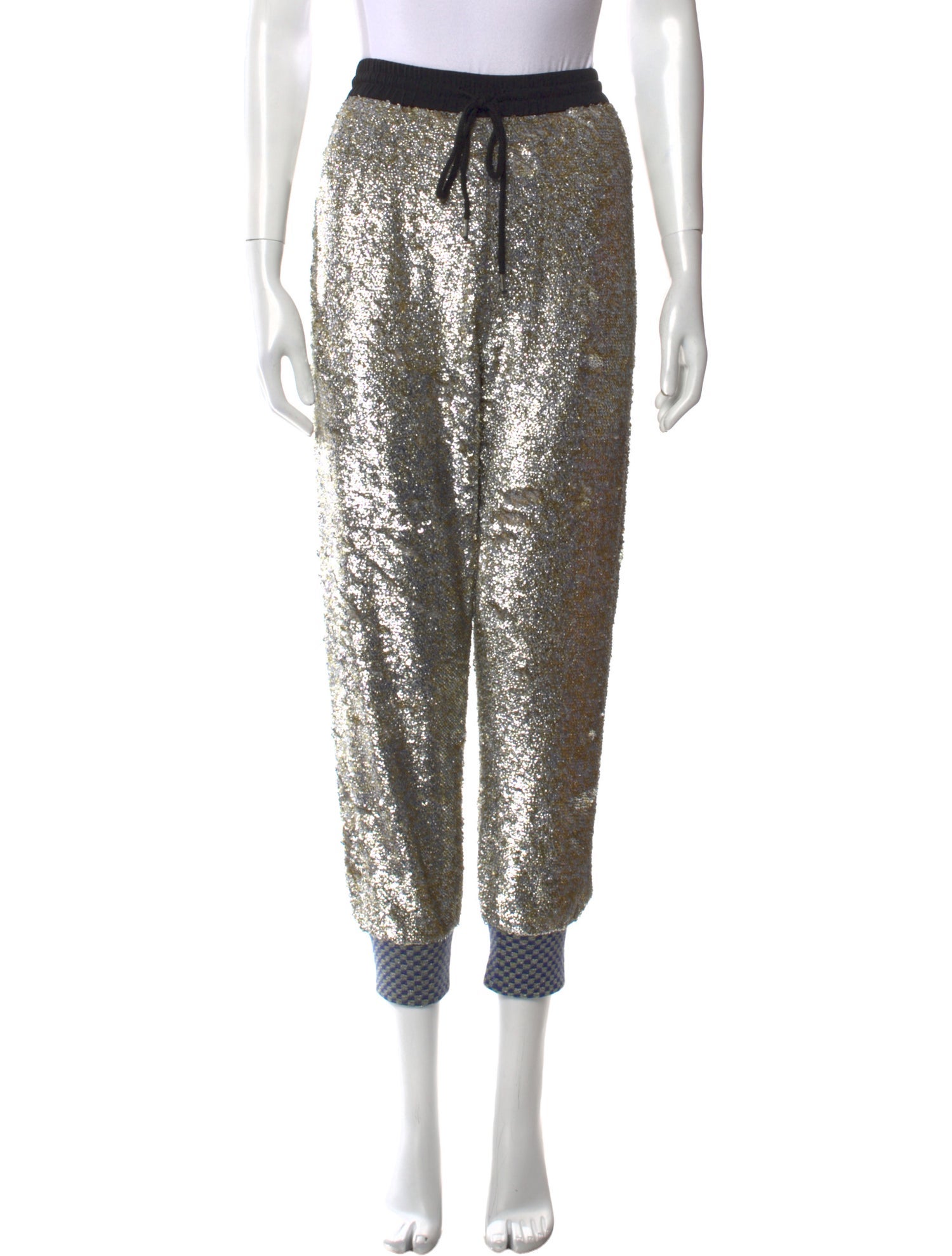 Ashish Silk Skinny Leg Pants