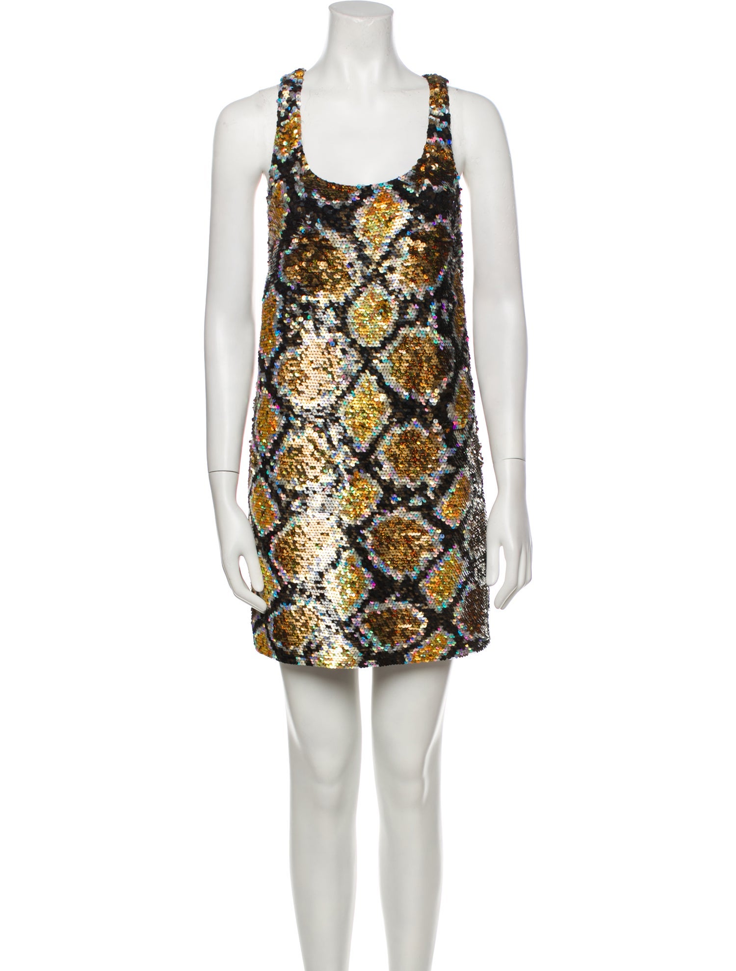 Ashish Silk Mini Dress