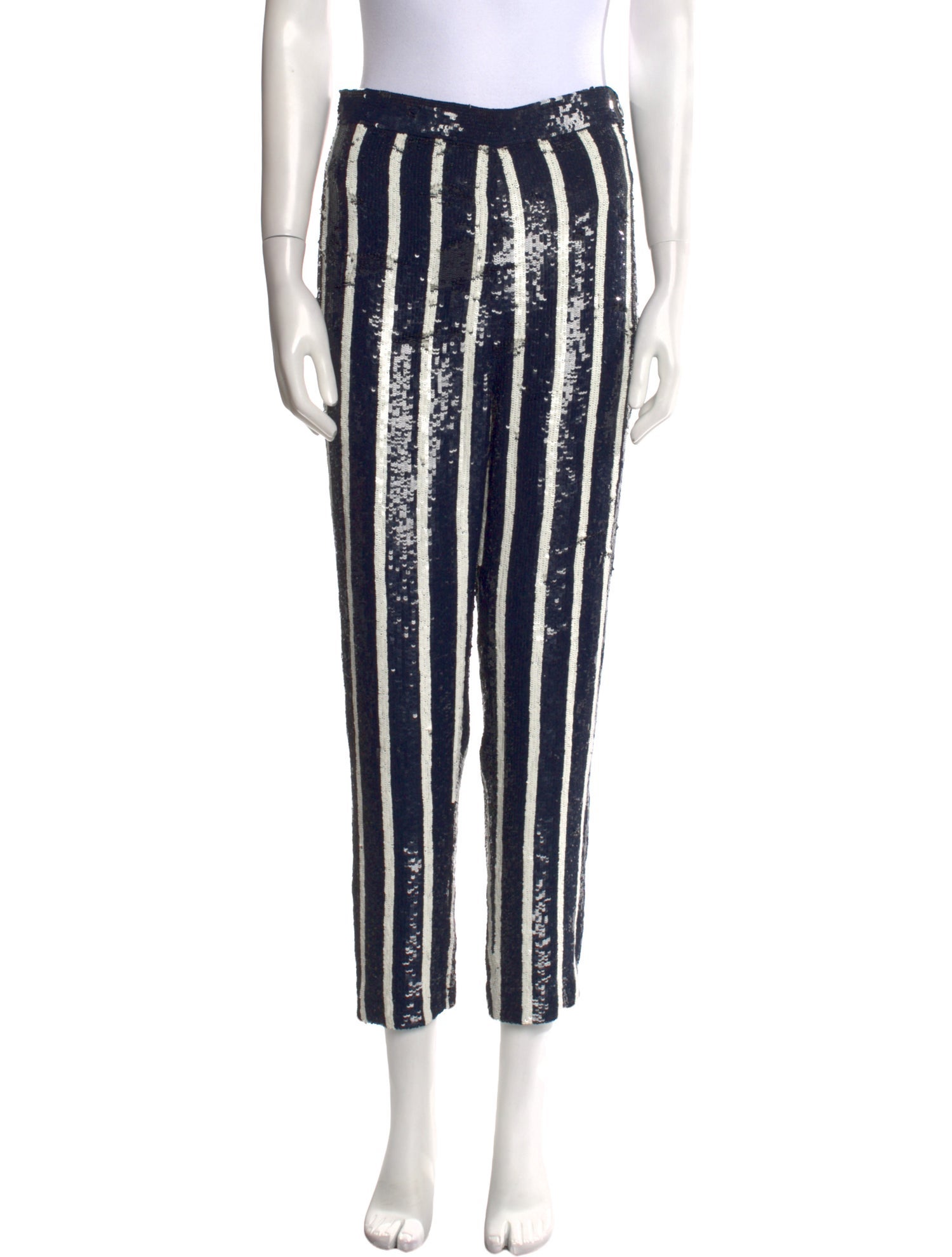 Ashish Striped Skinny Leg Pants