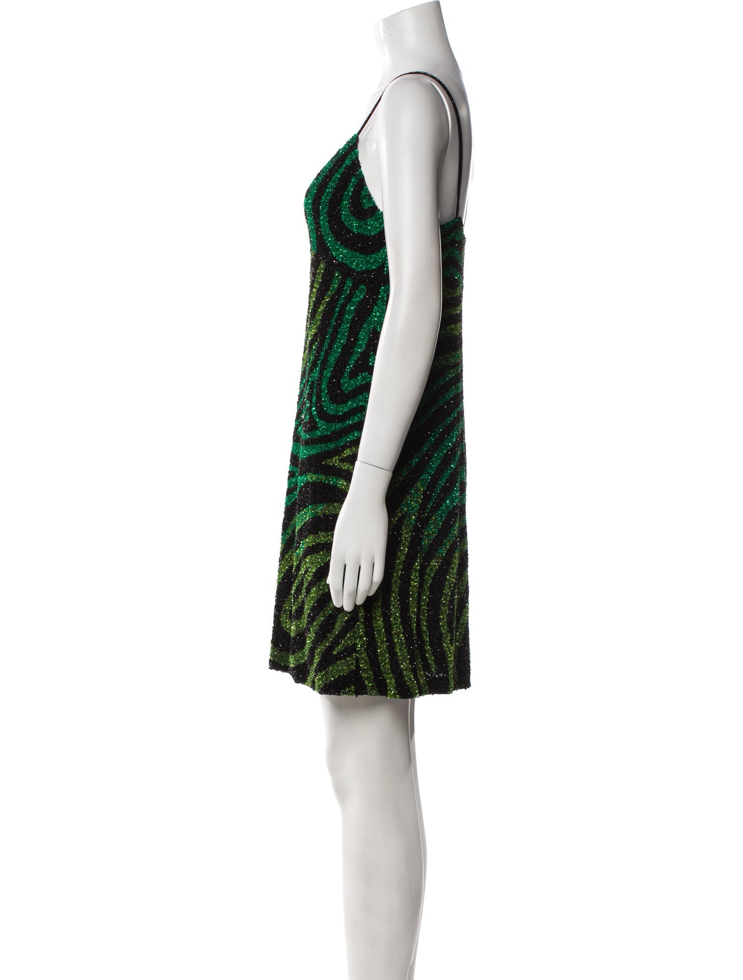 Ashish Cowl Neck Mini Dress