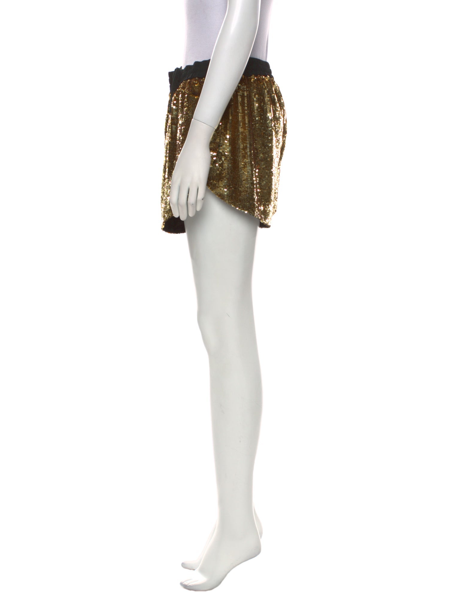 Ashish Silk Mini Shorts