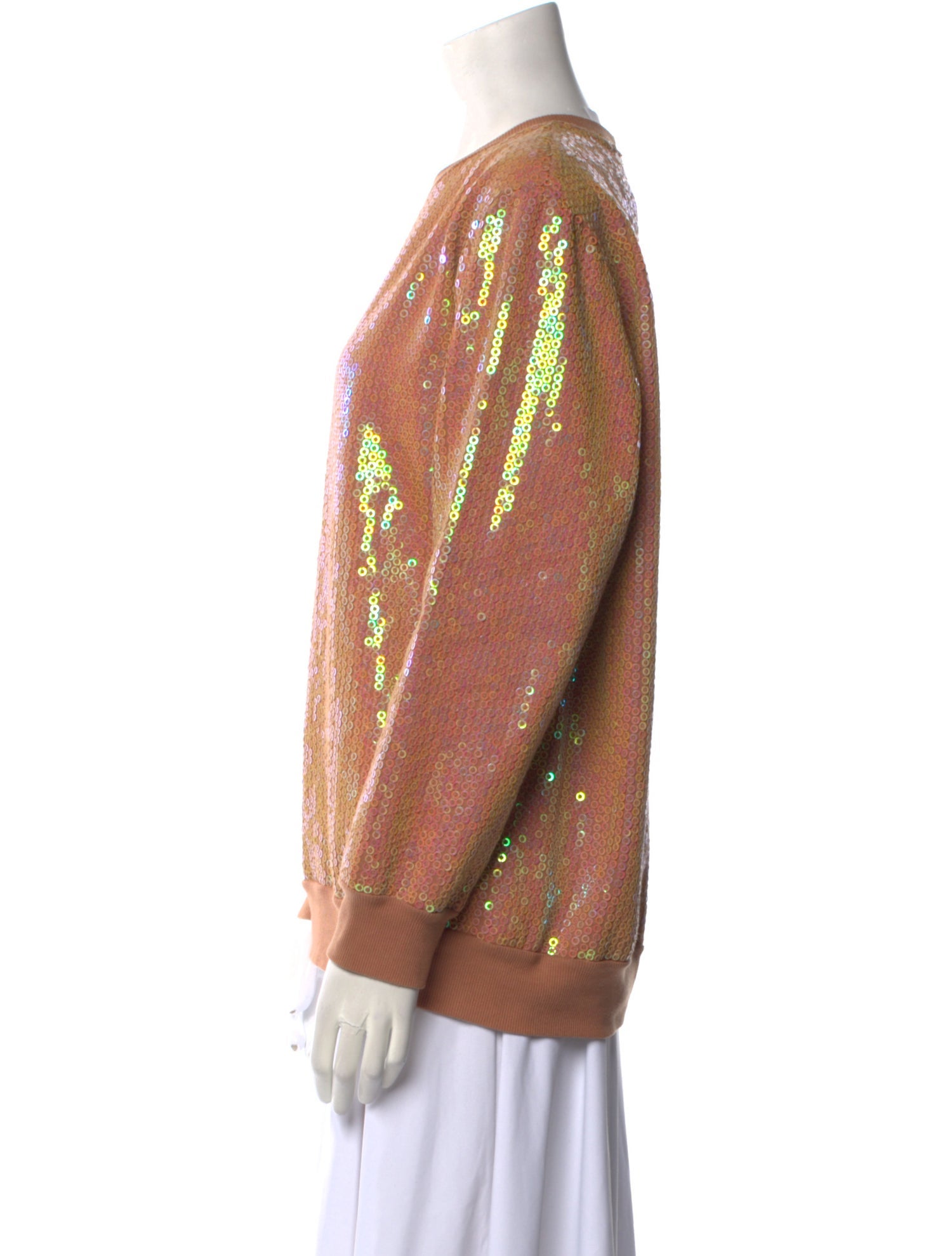 Ashish Crew Neck Long Sleeve Sweatshirt