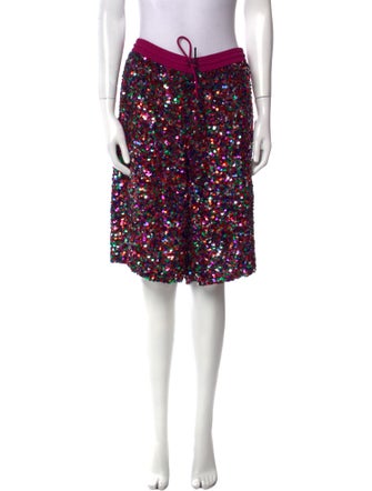 Ashish Patterned Knee-Length Shorts