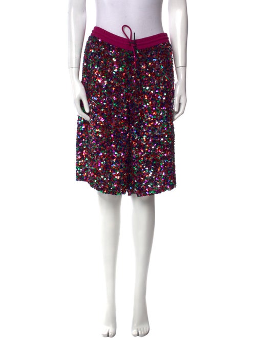 Ashish Patterned Knee-Length Shorts