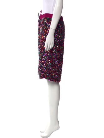 Ashish Patterned Knee-Length Shorts