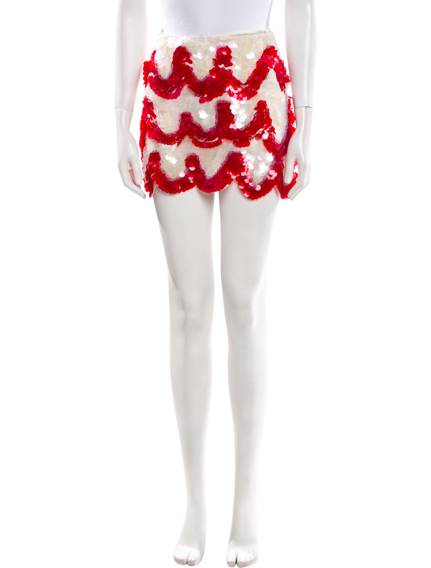 Ashish Patterned Mini Skirt
