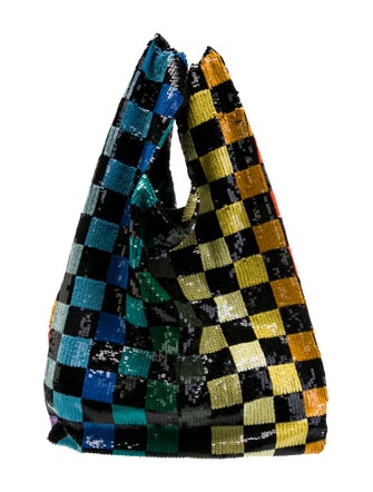Ashish Sequins Top Handle Bag