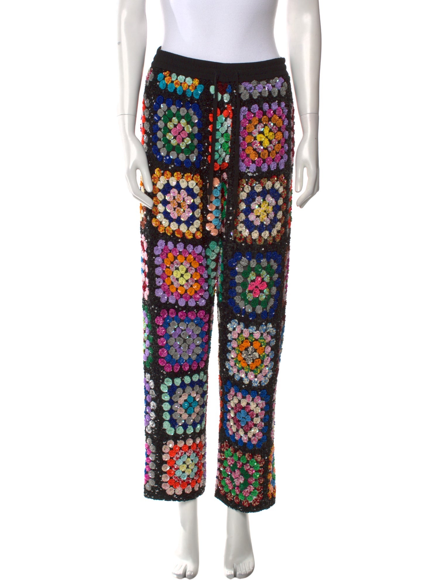 Ashish Sequin Skinny Leg Pants